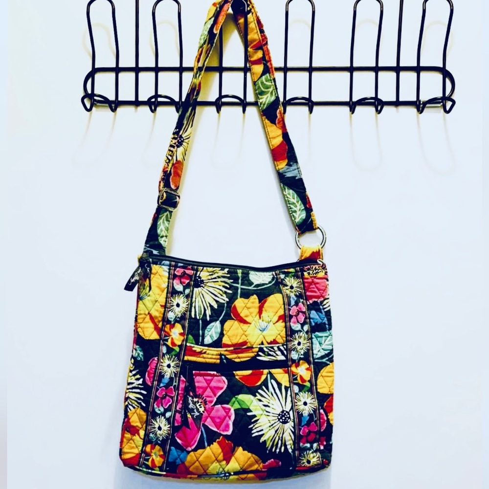 Vera Bradley Floral Crossbody Bag - Multicolor